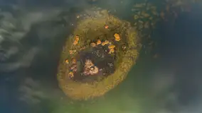 Wschód słońca nad jeziorem Wydmińskim, luty 2024 r. - zdjęcie 37