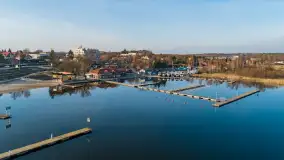 Późne popołudnie nad portami w Wilkasach, luty 2024 - zdjęcie 3