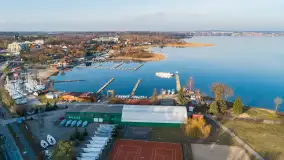 Późne popołudnie nad portami w Wilkasach, luty 2024 - zdjęcie 2