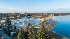 Późne popołudnie nad portami w Wilkasach, luty 2024 - zdjęcie 10