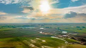 Przedwiośnie i mazurskie rozlewiska na polach i łąkach, luty 2024 r. - zdjęcie 20