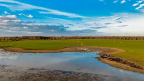 Przedwiośnie i mazurskie rozlewiska na polach i łąkach, luty 2024 r. - zdjęcie 19