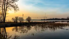 Zachód słońca nad Niegocinem, luty 2024 r. - zdjęcie 6