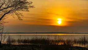 Zachód słońca nad Niegocinem, luty 2024 r. - zdjęcie 25