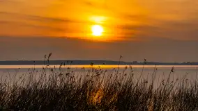 Zachód słońca nad Niegocinem, luty 2024 r. - zdjęcie 16