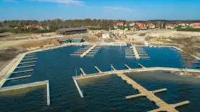 Nowy port nad jeziorem Święcajty w Koloni Rybackiej - zdjęcie 5