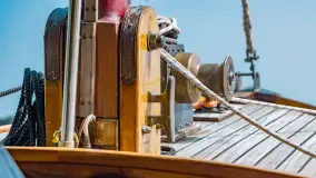 Melanie - replika parostatku, pływająca po Mazurach - zdjęcie 13