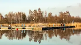 Porty w Wilkasach i jezioro Niegocin pod koniec lutego, 2024 r. - zdjęcie 24