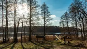 Jezioro Czarna Kuta i okolice, początek marca 2024 r. - zdjęcie 13