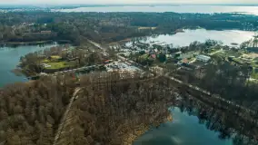 Mix ujęć z drona, zima i przedwiosnie, 2024 r. - zdjęcie 16