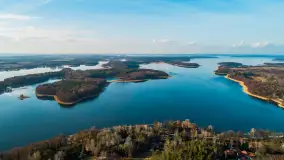 Mix ujęć z drona, zima i przedwiosnie, 2024 r. - zdjęcie 21