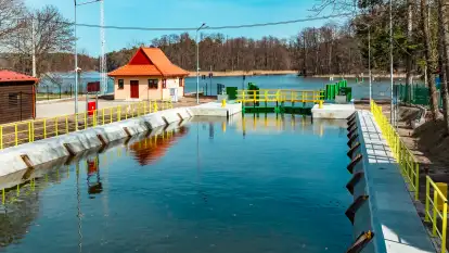 Śluzy Guzianka już gotowe do sezonu 2024, marzec 2024 r.