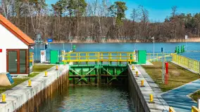 Śluzy Guzianka już gotowe do sezonu 2024, marzec 2024 r. - zdjęcie 12