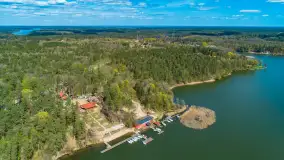 Ruciane-Nida, jezioro Nidzkie i OW Wodnik, wiosennie z drona - zdjęcie 12