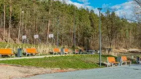 Wiosenny spacer nad jeziorem Wydmińskim, marzec 2024 r. - zdjęcie 9