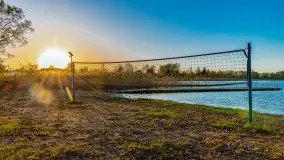 Zachód słońca nad jeziorem Salęt, kwiecień 2024 r. - zdjęcie 15