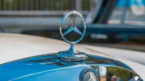 Zlot fanów Mercedesa, Giżycko, kwiecień 2024 r. - zdjęcie 22