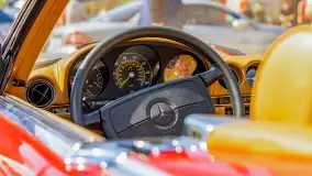 Zlot fanów Mercedesa, Giżycko, kwiecień 2024 r. - zdjęcie 21