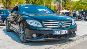 Zlot fanów Mercedesa, Giżycko, kwiecień 2024 r. - zdjęcie 59