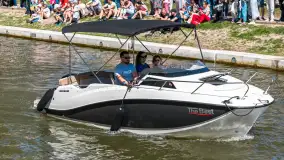 Rozpoczęcie sezonu 2024, parada jednostek pływających w Giżycku - zdjęcie 14