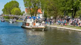 Rozpoczęcie sezonu 2024, parada jednostek pływających w Giżycku - zdjęcie 30