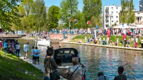 Rozpoczęcie sezonu 2024, parada jednostek pływających w Giżycku - zdjęcie 22