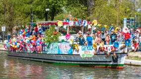 Rozpoczęcie sezonu 2024, parada jednostek pływających w Giżycku - zdjęcie 77