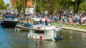 Rozpoczęcie sezonu 2024, parada jednostek pływających w Giżycku - zdjęcie 89