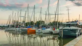 Otwarcie przystani Nautica w Kolonii Rybackiej, maj 2024 .r - zdjęcie 1