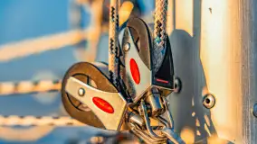 Zachód słońca nad jeziorem Ryńskim z pokładu żaglówki, czerwiec 2024 r. - zdjęcie 10