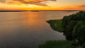 Zachód słońca w przystani Rajcocha, lipiec 2024 r. - zdjęcie 46