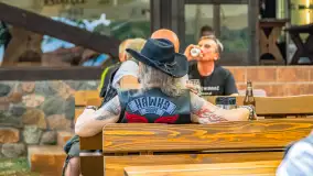 VIII Mazurski Zlot Motocyklowy, Rydzewo, czerwiec 2024 r. - zdjęcie 46