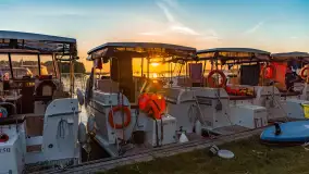 Zachód słońca nad jeziorem Święcajty, Ognisty Ptak, sierpień 2024 r. - zdjęcie 22