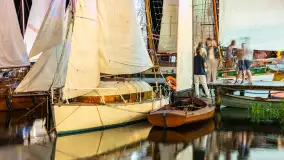 XXV Zlot Klubu Jacht Oldtimer, zdjęcia nocne, sierpień 2024 r. - zdjęcie 28