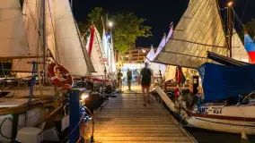 XXV Zlot Klubu Jacht Oldtimer, zdjęcia nocne, sierpień 2024 r. - zdjęcie 27