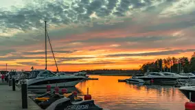 Sierpniowy zachód słońca nad jeziorem Bełdany 2024 - zdjęcie 12