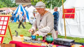 Festiwal Kultury Średniowiecza Masuria 2024, fotorelacja - zdjęcie 36