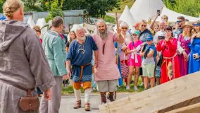 Festiwal Kultury Średniowiecza Masuria 2024, fotorelacja - zdjęcie 55