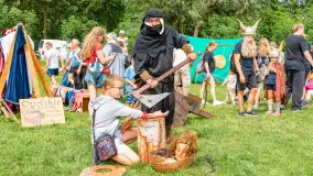 Festiwal Kultury Średniowiecza Masuria 2024, fotorelacja - zdjęcie 58