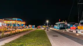 Przystań Nautica nocą, wrzesień 2024 r. - zdjęcie 23