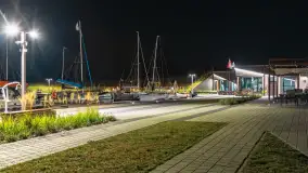 Przystań Nautica nocą, wrzesień 2024 r. - zdjęcie 38