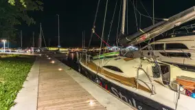 Przystań Nautica nocą, wrzesień 2024 r. - zdjęcie 34