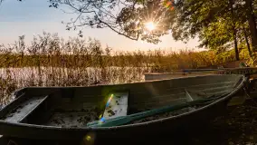 Wschód słońca nad jeziorem Iławki, październik 2024 r. - zdjęcie 23