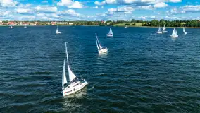 Regaty Bocianie Gniazdo Sailing Cup 2024 raz jeszcze, z lotu ptaka - zdjęcie 9