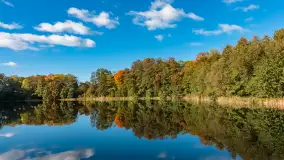 Jesień w Gizycku przy Boyen Water Park, październik 2024 r. - zdjęcie 32