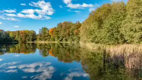 Jesień w Gizycku przy Boyen Water Park, październik 2024 r. - zdjęcie 5