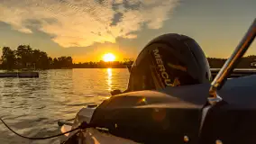 Zachód słońca nad jeziorem Bocznym, Marina Lester Club, lipiec 2024 r. - zdjęcie 22