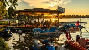 Zachód słońca nad jeziorem Bocznym, Marina Lester Club, lipiec 2024 r. - zdjęcie 23