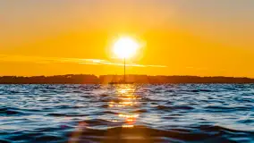 Sierpniowy zachód słońca, jezioro Kisajno i mazurska przyroda - zdjęcie 23