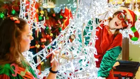 Przystań Świętego Mikołaja w Gwarku – Mazury Zimą Pełne Magii - zdjęcie 16